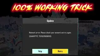 Bgmi me kaise theek Karen || Network error. Pleasecheck your network and try again. || Problemsolve💯