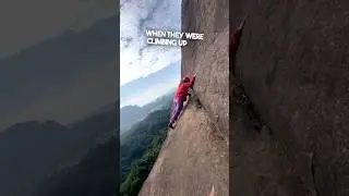 Эта женщина падала с горы 😳
