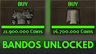 My FIRST TIME Ever Unlocking Bandos Armor in Old School RuneScape!
