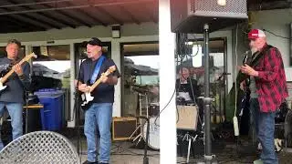 Jamming at the Middlebury Country Club.