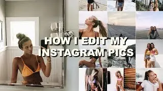 HOW I EDIT MY INSTAGRAM PICTURES + whats on my iPhone