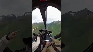Impromptu helicopter flight lesson for a first time passenger. What does the Cyclic do?