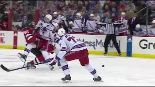 Jacob Trouba hit on Timo Meier. Clean or dirty?