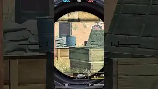 How to Hit Close Range Sniper Shot #codm #shorts