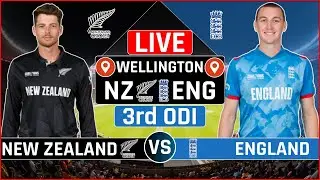 New Zealand vs England 3rd ODI Live Scores | NZ vs ENG 3rd ODI Live Scores & Commentary