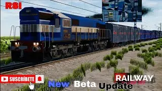 |New Beta Update Of Railway Simulator India| Version0.95| Gameplay Video| Gaming With Varun| 
