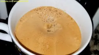 Starbucks Decaf Espresso Roast capsules on a Nespresso Krups Inissia machine