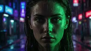 EMERALD FIRE 💚🔥 | Darkwave Synthpop | Female Vocal | 432Hz | Neon Noir