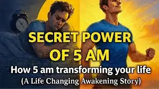 Secret Power of 5 AM | A Powerful Motivational and Transformational Story