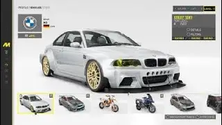 THE CREW™ MOTORFEST car collection