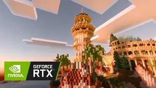Hilltop Lifestyle with Realsource Pack | Minecraft RTX
