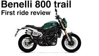 Benelli 800 trail, First ride review
