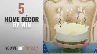 Top 10 Home D&eacute;cor By Win [ Winter 2018 ]: Spiral Birthday Candles Novel Candles Fun Primary Fashion