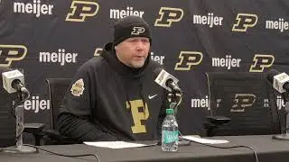 Purdue football press conference: Barry Odom talks football loss to Indiana in Old Oaken Bucket Game