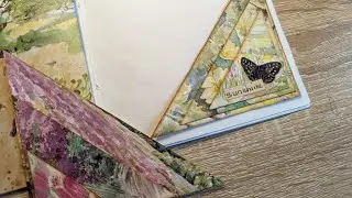 Quadruple Triangle Corner Tuck Pockets | #tagyourit Challenge From @Tammy VanAntwerp