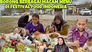 BORONG BERBAGAI MACAM MENU INDONESIA DI PASAR INDONESIA FOOD FESTIVAL