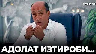 «САРСОН СУМКА»: ЙИЛЛАР ДАВОМ ЭТГАН АДОЛАТ ИЗТИРОБИ…