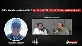 Matt Stinchcomb on whether or not the Seahawks should select DL Jalen Carter with the #5 pick