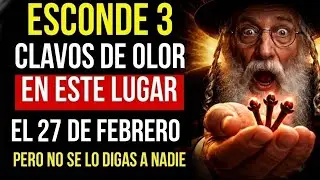 Esconde 3 Clavos de Olor en ESTE LUGAR y activa la Abundancia en 2026 – Sabiduría Judía