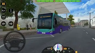 Berlin Coach Bus Driving Simulator - Euro Bus Simulator 2025 Gameplay #19