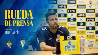 Rueda de prensa de Luis García previa al partido UD Las Palmas vs Córdoba CF | UD Las Palmas