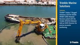 Trimble Precise Marine Dredging
