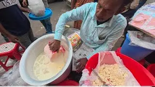 CHANA MATHA GUL MIXING STREET FOOD DHAKA BANGLADESH. 