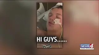 Wrestler recovering after stroke at camp