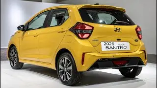 2026 Hyundai Santro:Small Car, Big Surprises!