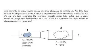 Balanços de energia sem reação - parte 2