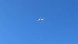 Air North 737-500 flyover.