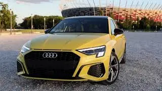2021 AUDI A3 SPORTBACK 35TFSI   IN GORGEOUS SPEC! S Line, Python Yellow   Black Optics   In Detail