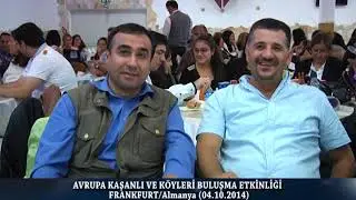 AVRUPADAN YANSIYANLAR Sunan Ali Guler Kasanli ve Koyleri Bulusma Etkinligi Gecesi Frankfurt Almanya