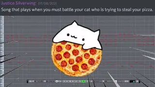 Song That Plays When You Must Battle Your Cat Who Is Trying to Steal Your Pizza