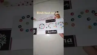 Bindi collection haul #haul