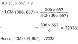 Find LCM When HCF is Given | Class 10 Real Numbers Ex 1.1 Q4 | Easy Trick