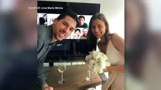 Toronto couple gets married virtually surrounded by friends and loved ones