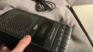 Bush Portable Cassette Player Recorder KCS-317 Review