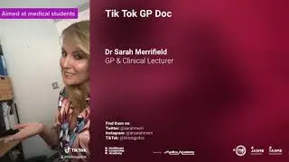 MedEd20 Oral Presentation #34: Tik Tok GP Doc