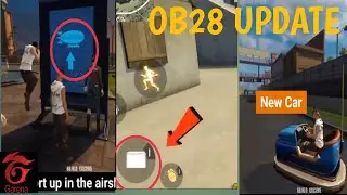 Garena Free Fire OB28 UPDATE /new car/new gloo wall settings/Run mode