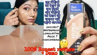 new launch blue heaven hyper matte foundation review is Blue Heaven foundation good for oily skin?