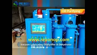 Let's See REXON TYA Vacuum Lube Oil Purifier
