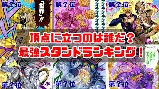 頂点に立つのは誰だ？最強スタンドランキング！