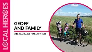 Cambridgeshire Cargo Bike Stories: Geoff and family