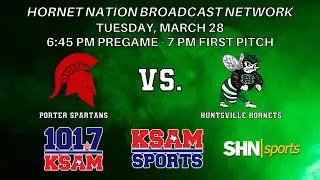 High School Baseball - Porter Spartans vs. Huntsville Hornets - 03/28/2023