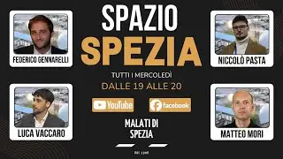 SPAZIO SPEZIA DEL 05/11/25! Live sul canale Youtube e sulla pagina Facebook