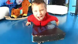 Детский праздник в Аэрокомплексе Slyfly. Конкурсы в аэротрубе, игры VR, полёты.