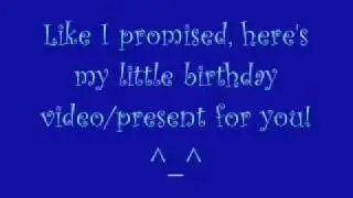 Happy Birthday Li!!!!!!!!!!!!!!!!!!! =D
