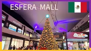 WALKING AROUND THE ESFERA MALL IN MONTERREY MEXICO!! CHRISTMAS SEASON!!