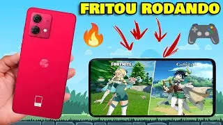 Moto G84 Rodando Jogos Pesados Fortnite E Genshin Impact, Rodou Bem?